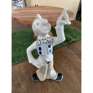 TENORA CLOWN FINE PORCELAIN FIGURINE  MADE IN SPAIN 9.5 inches tall